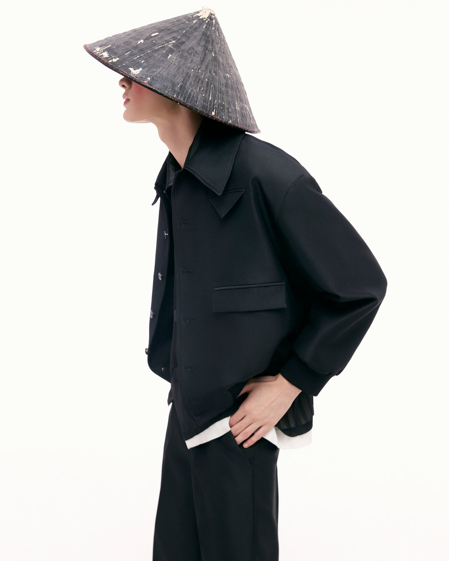 Black Midnight Bomber Jacket