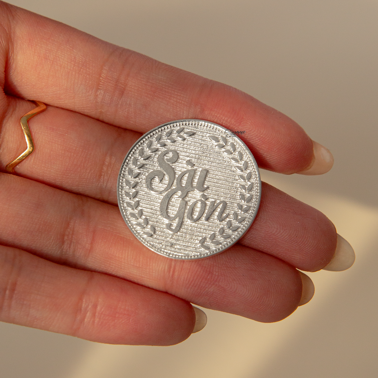 Saigon Silver Coin SHIMMER ASTOUD