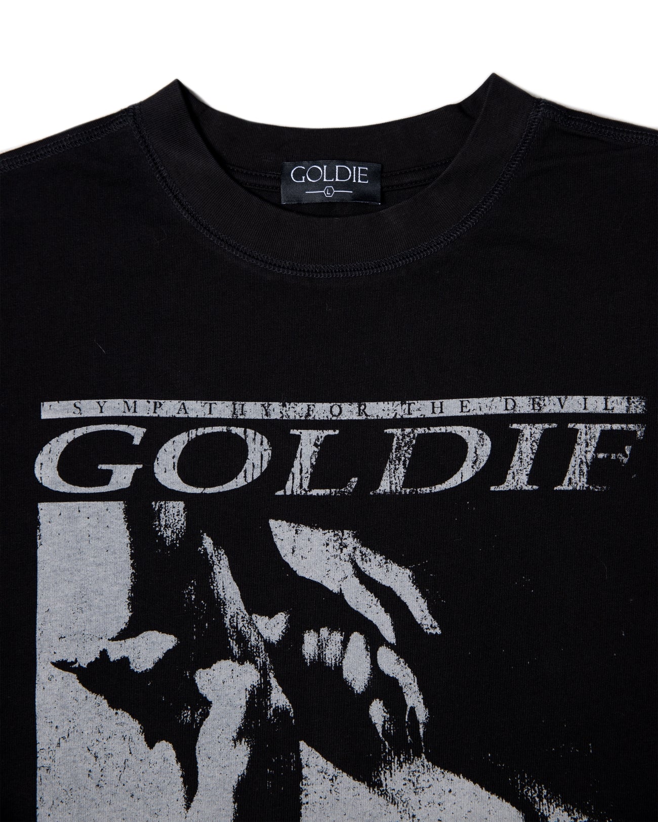 black-sympathy-t-shirt goldie astoud