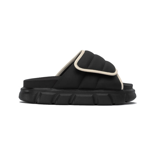 the-larva-wolf-black-cream-sandals thewolf astoud