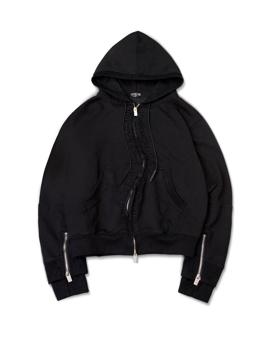 distressed-gc-curved-zipper-hoodie goldie astoud