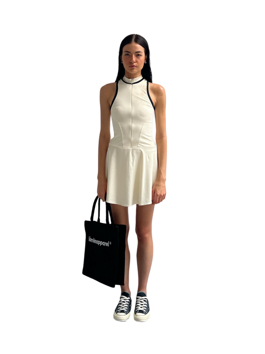 LÀMINAPPAREL High-neck Sports Dress