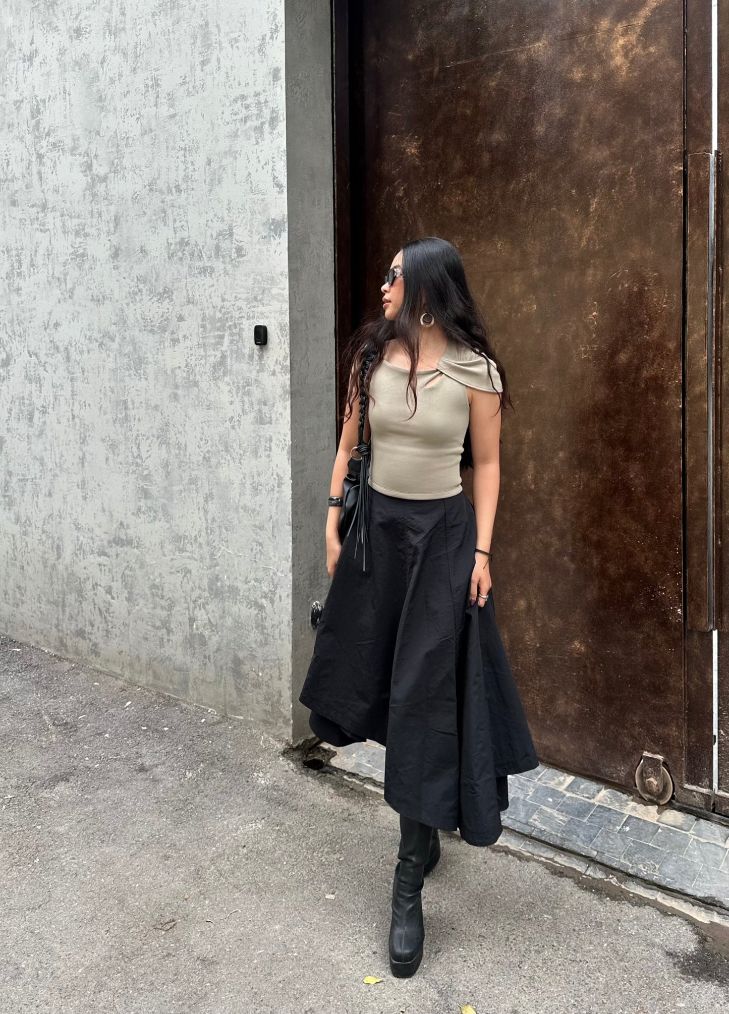 Moss Green Vấn Vương Shirt