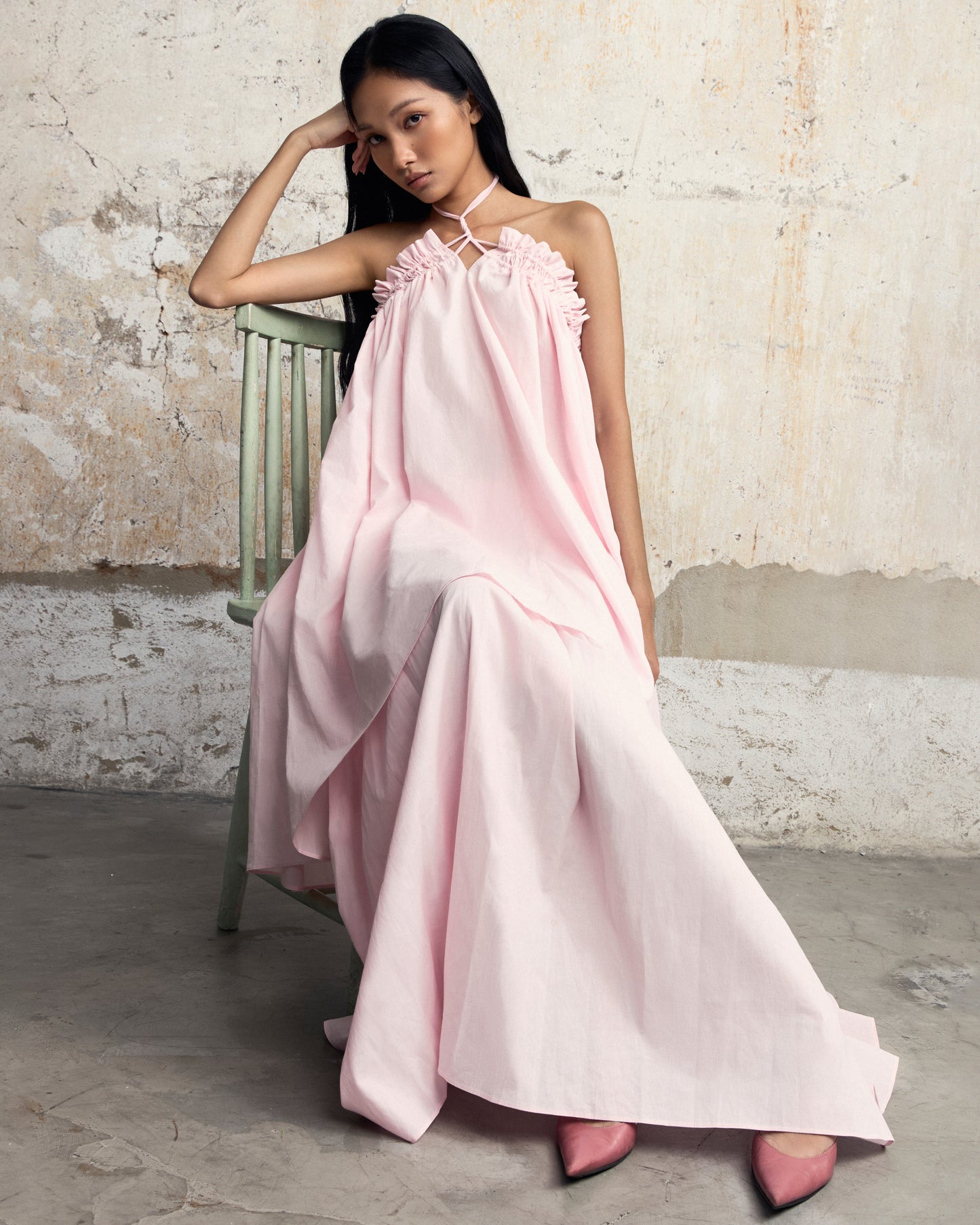 Chân Váy Kép Hồng