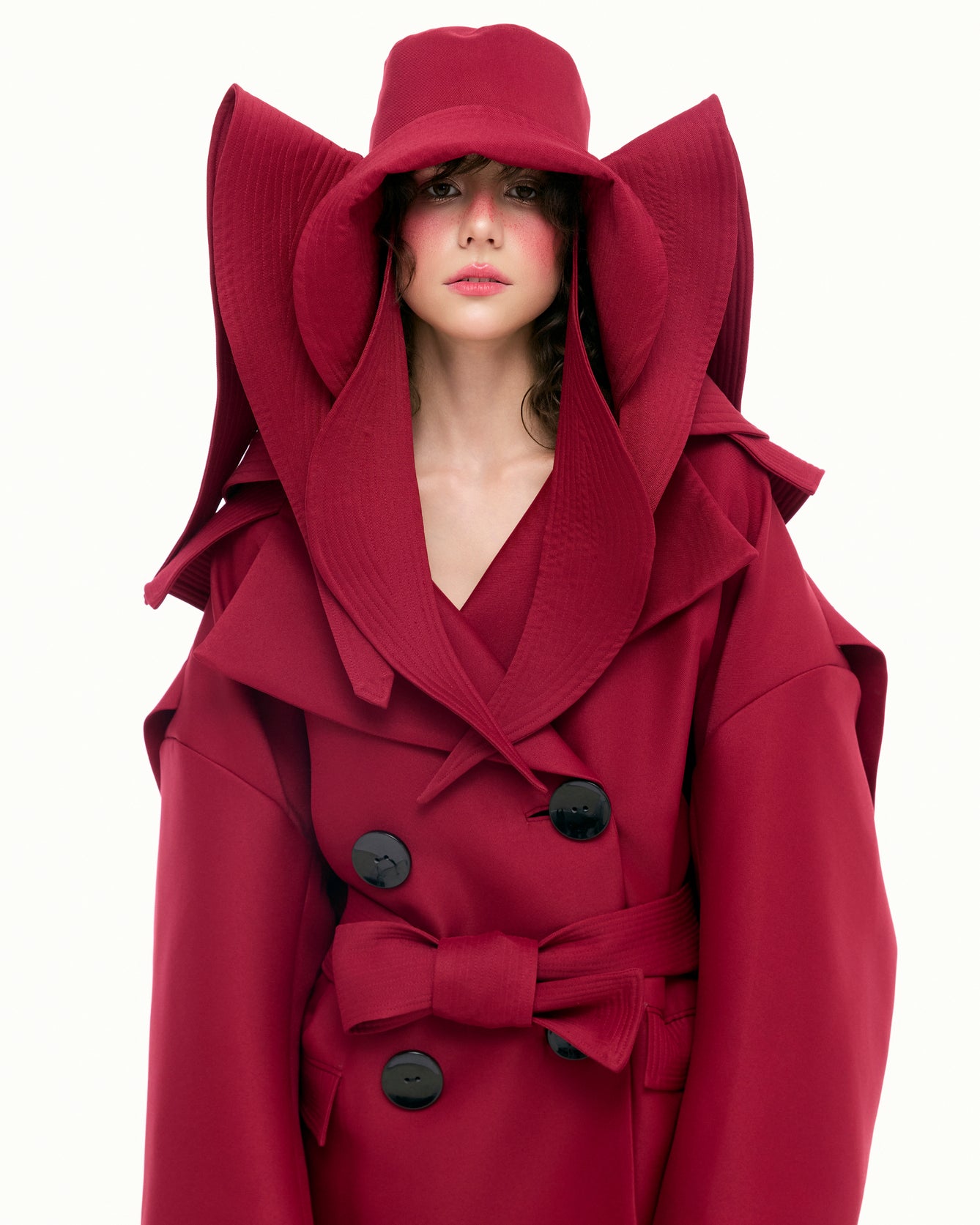 Bud Wrapping Trench Coat