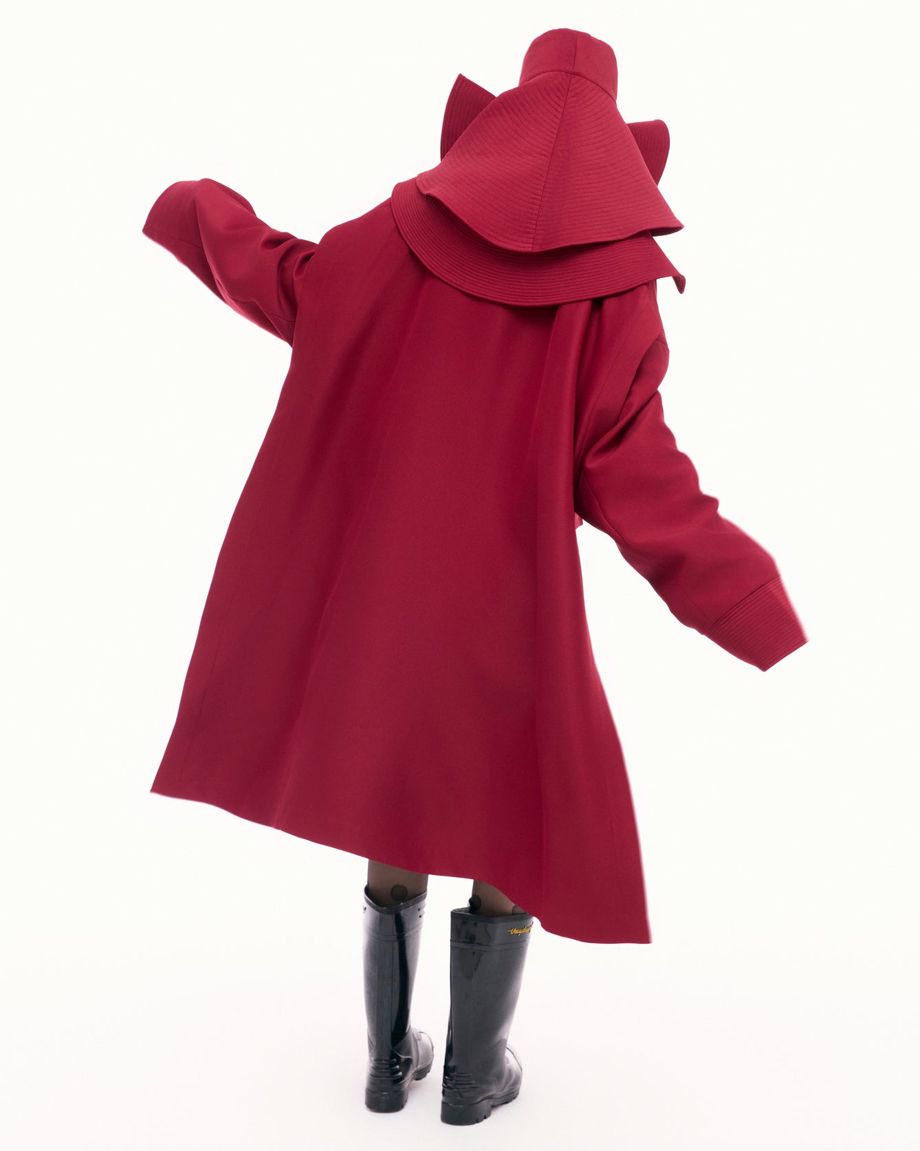 Bud Wrapping Trench Coat