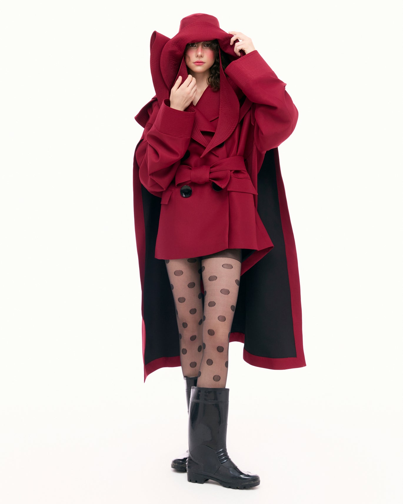 Bud Wrapping Trench Coat