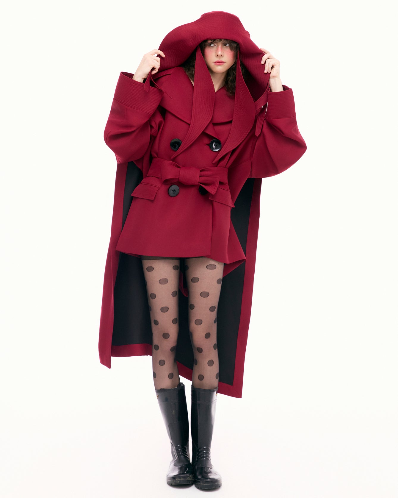 Bud Wrapping Trench Coat