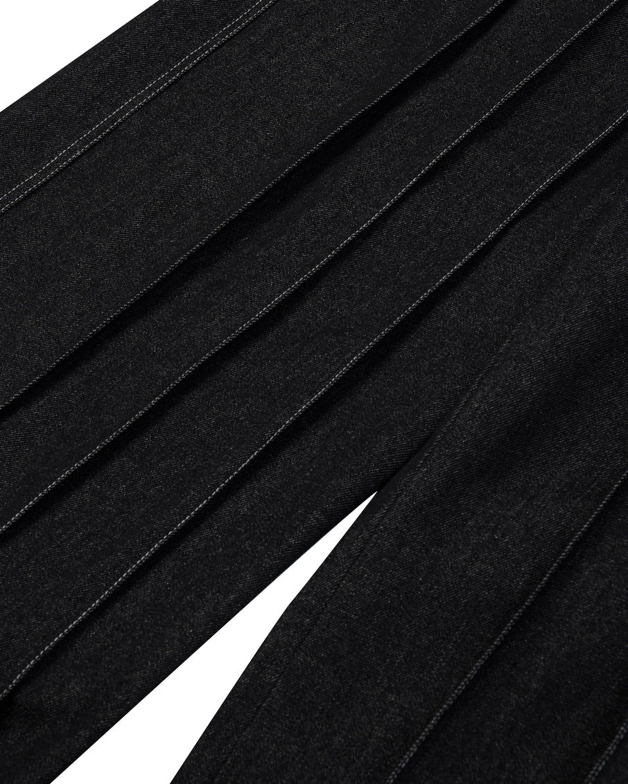 Wide Leg Pleat Jean Caotus Astoud