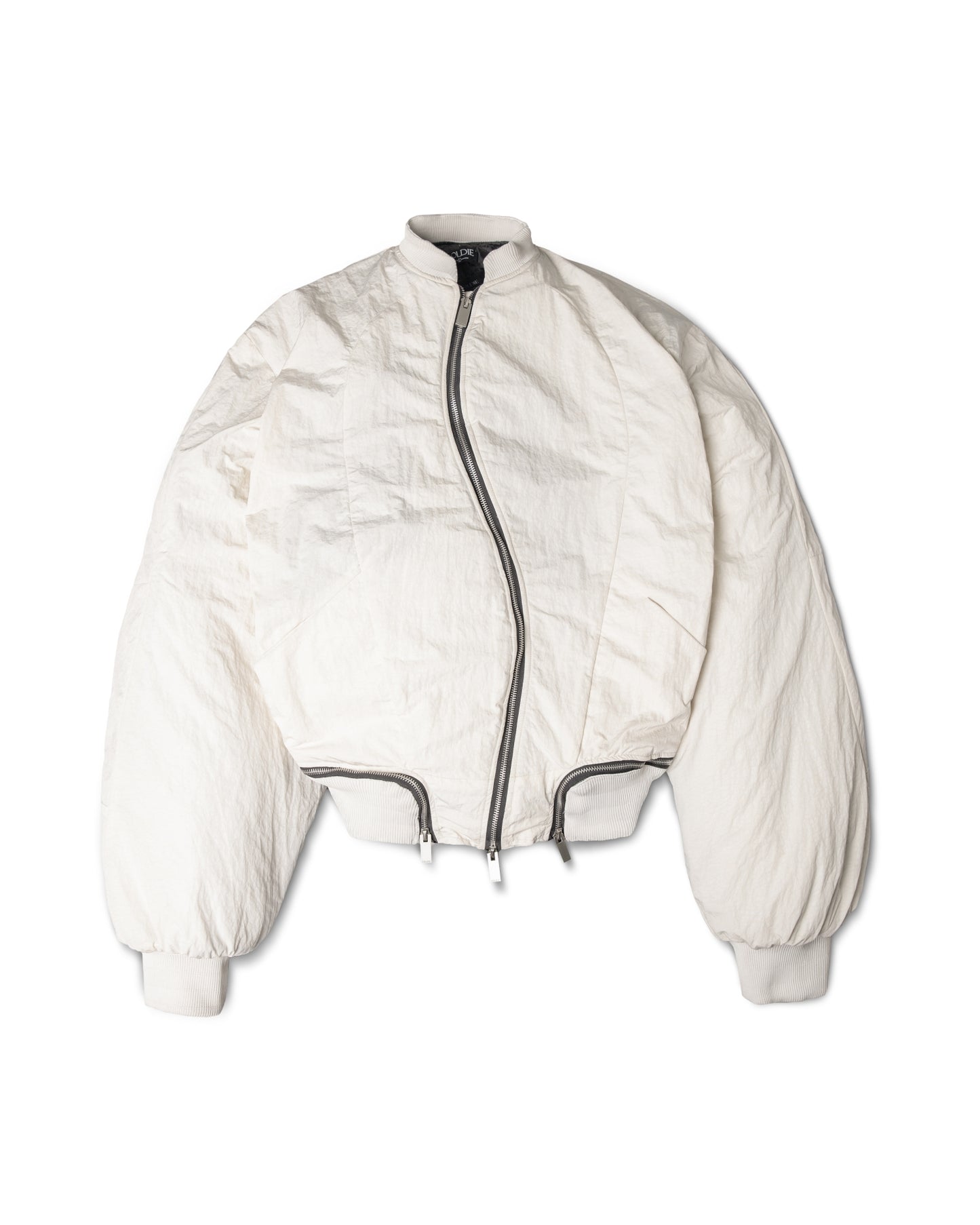 air-curved-zipped-bomber-jacket goldie astoud