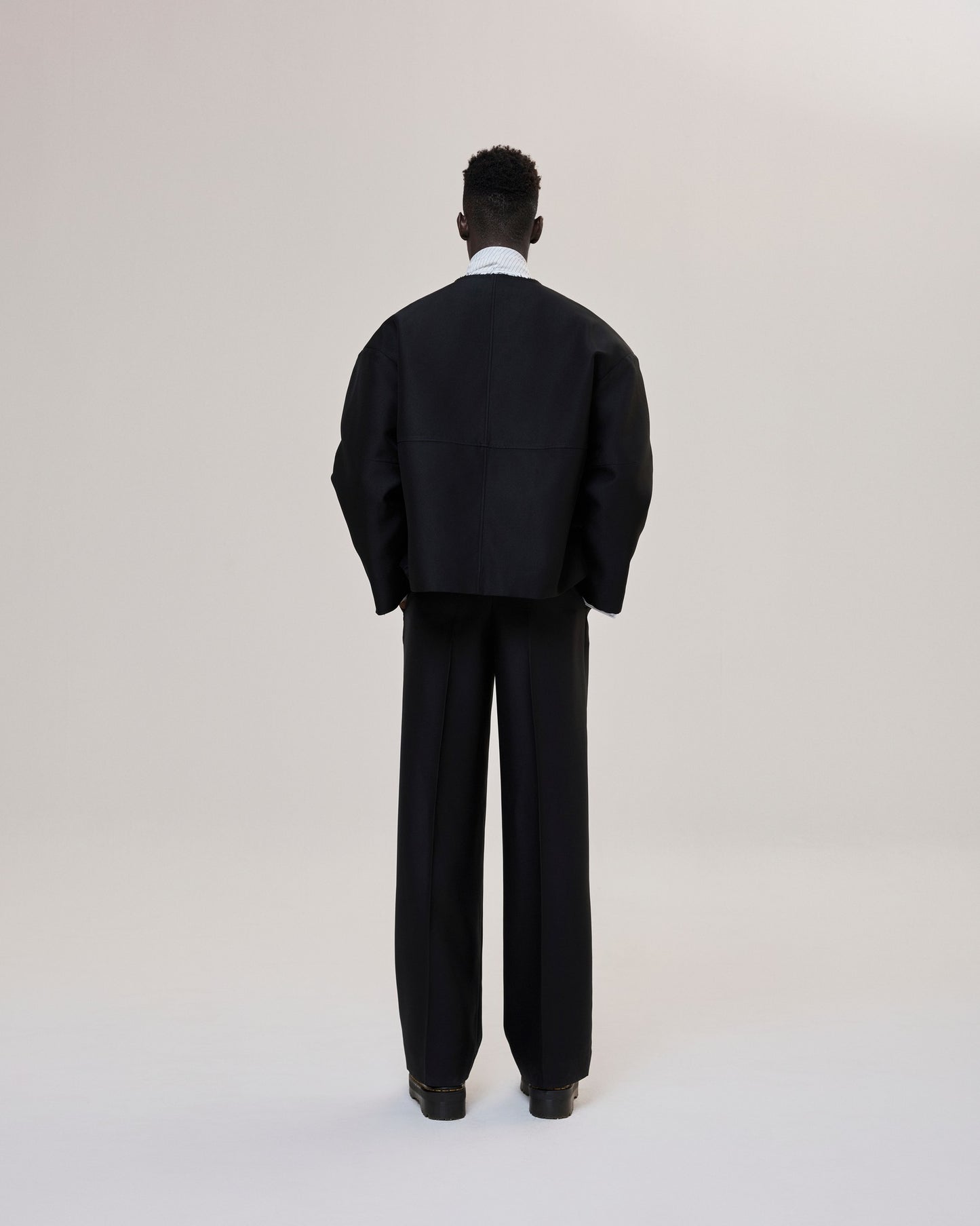 Black Wide Tube Pants Caotus Astoud