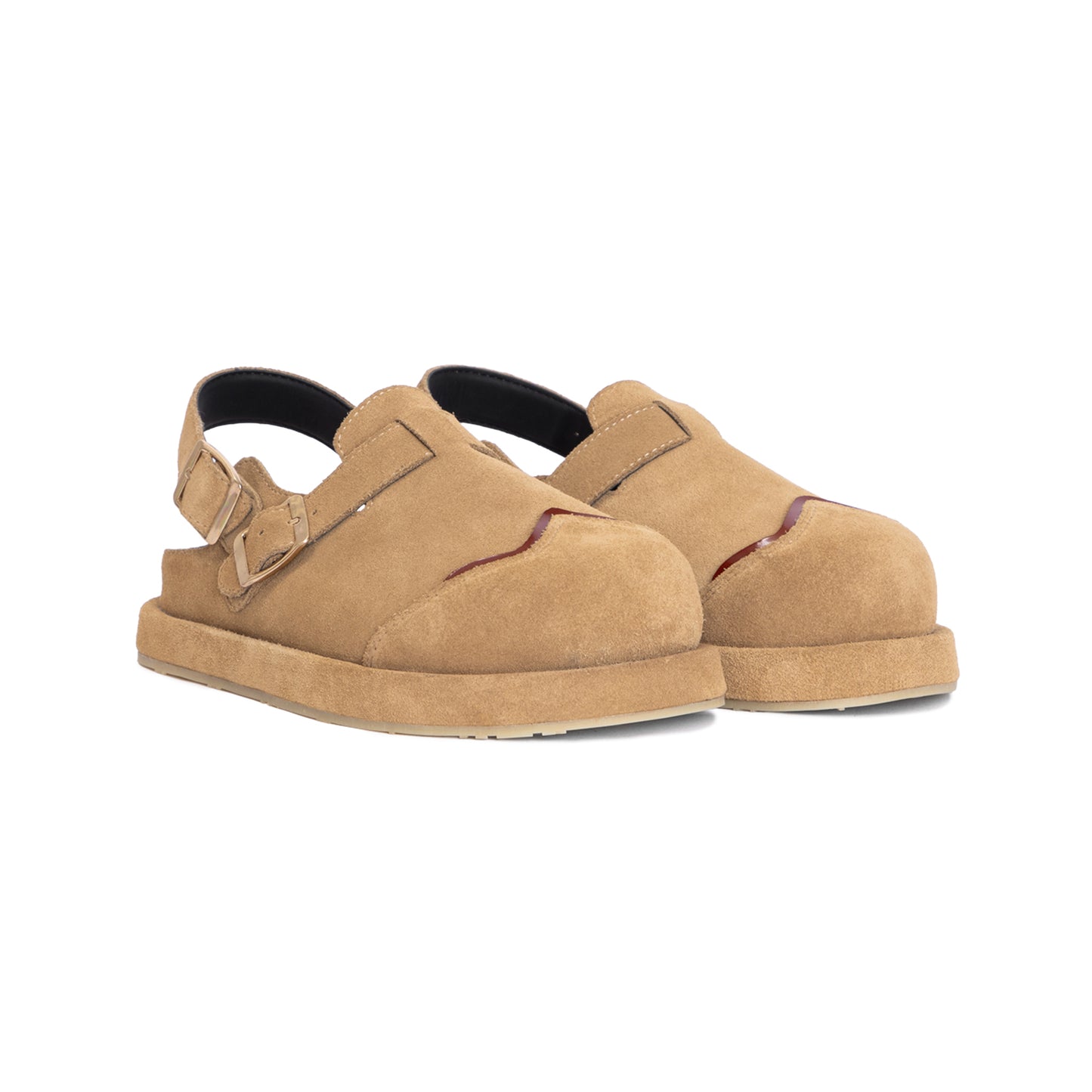 the-wolf-tobacco-low-clog-sandals thewolf astoud