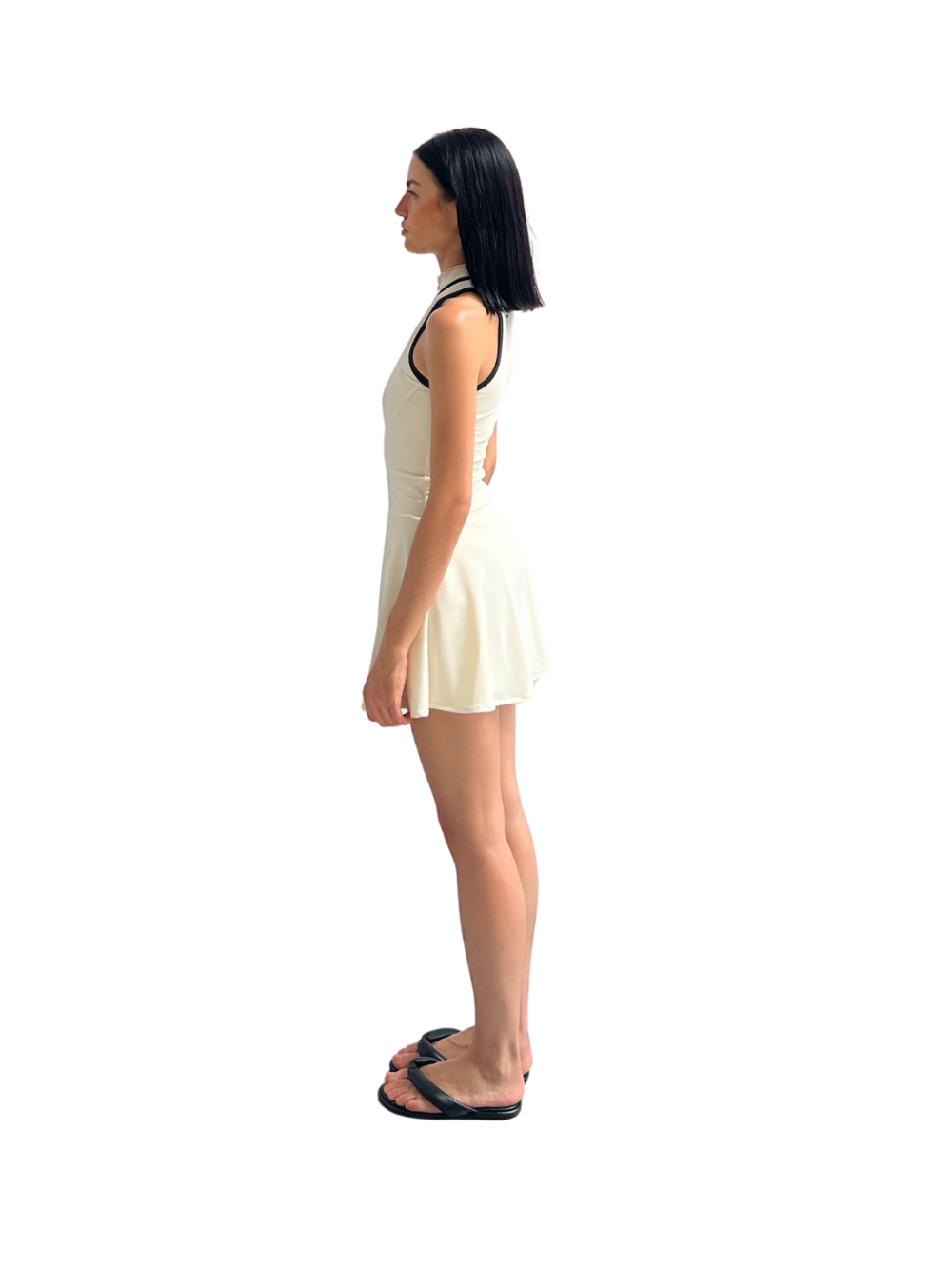 LÀMINAPPAREL High-neck Sports Dress