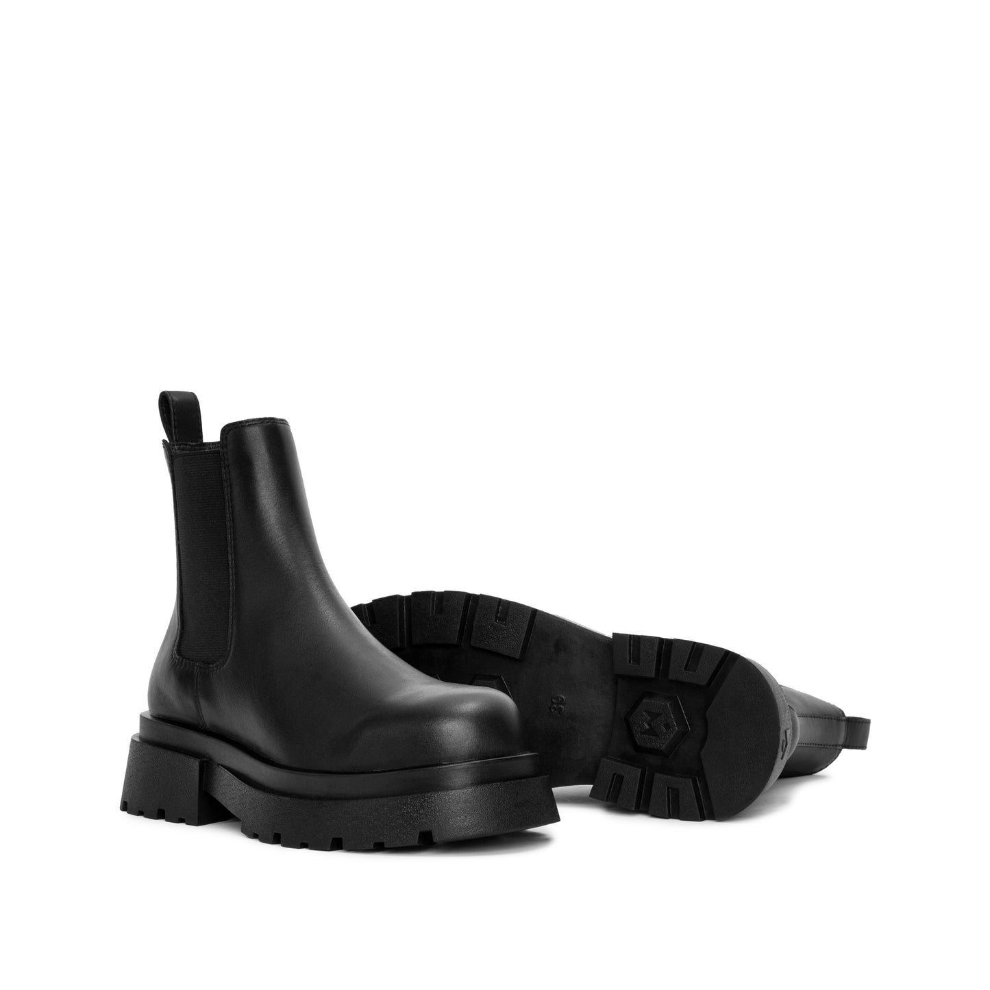 the-chunky-wolf-ss24-black-chelsea-boot thewolf astoud