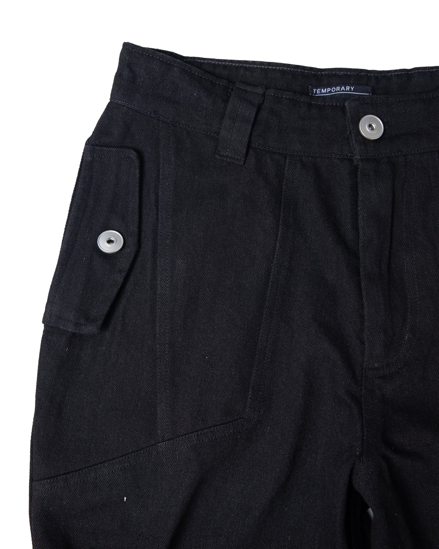 black-multi-buckle-denim-pants goldie astoud