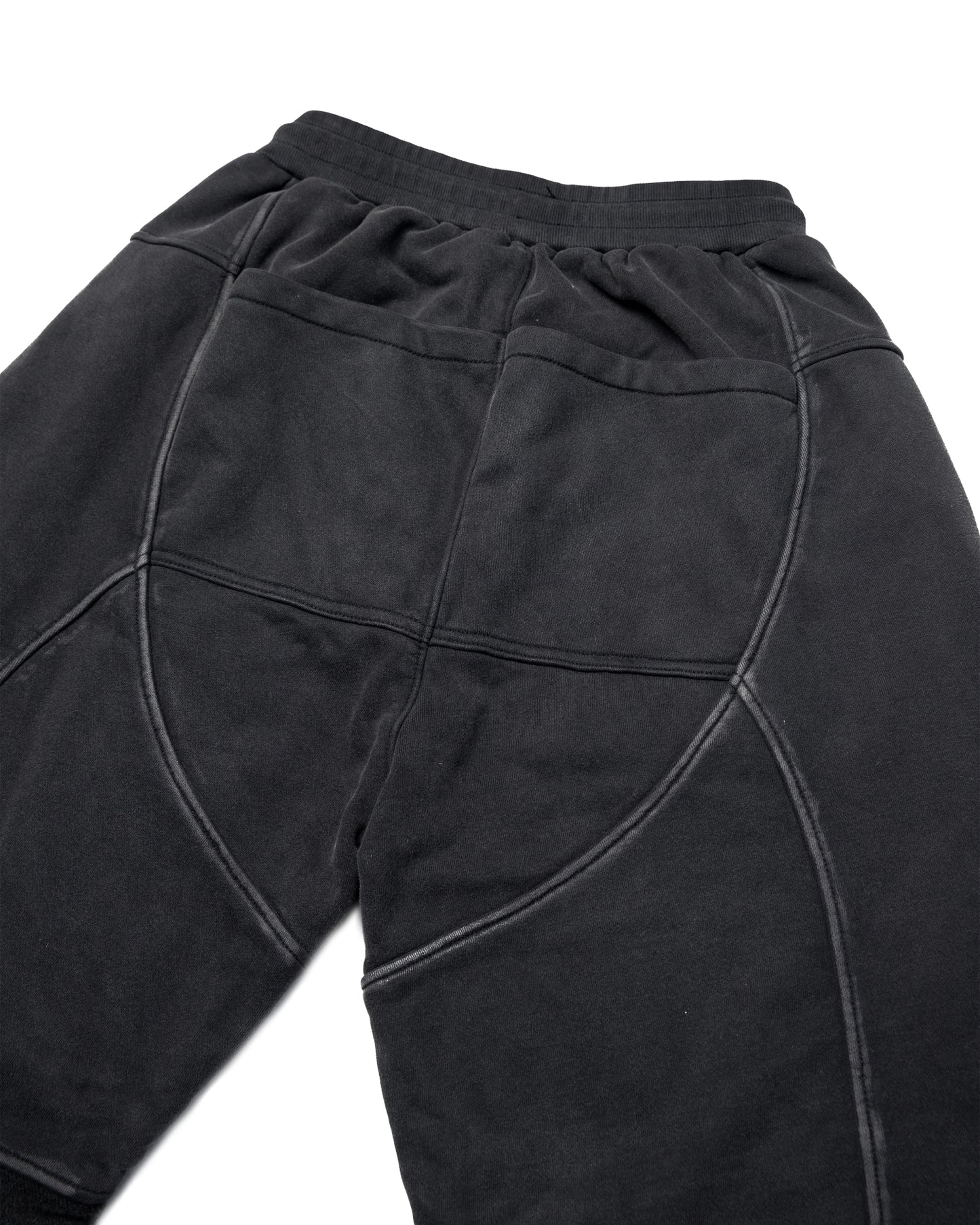 Wide Leg Washed Motor Pants