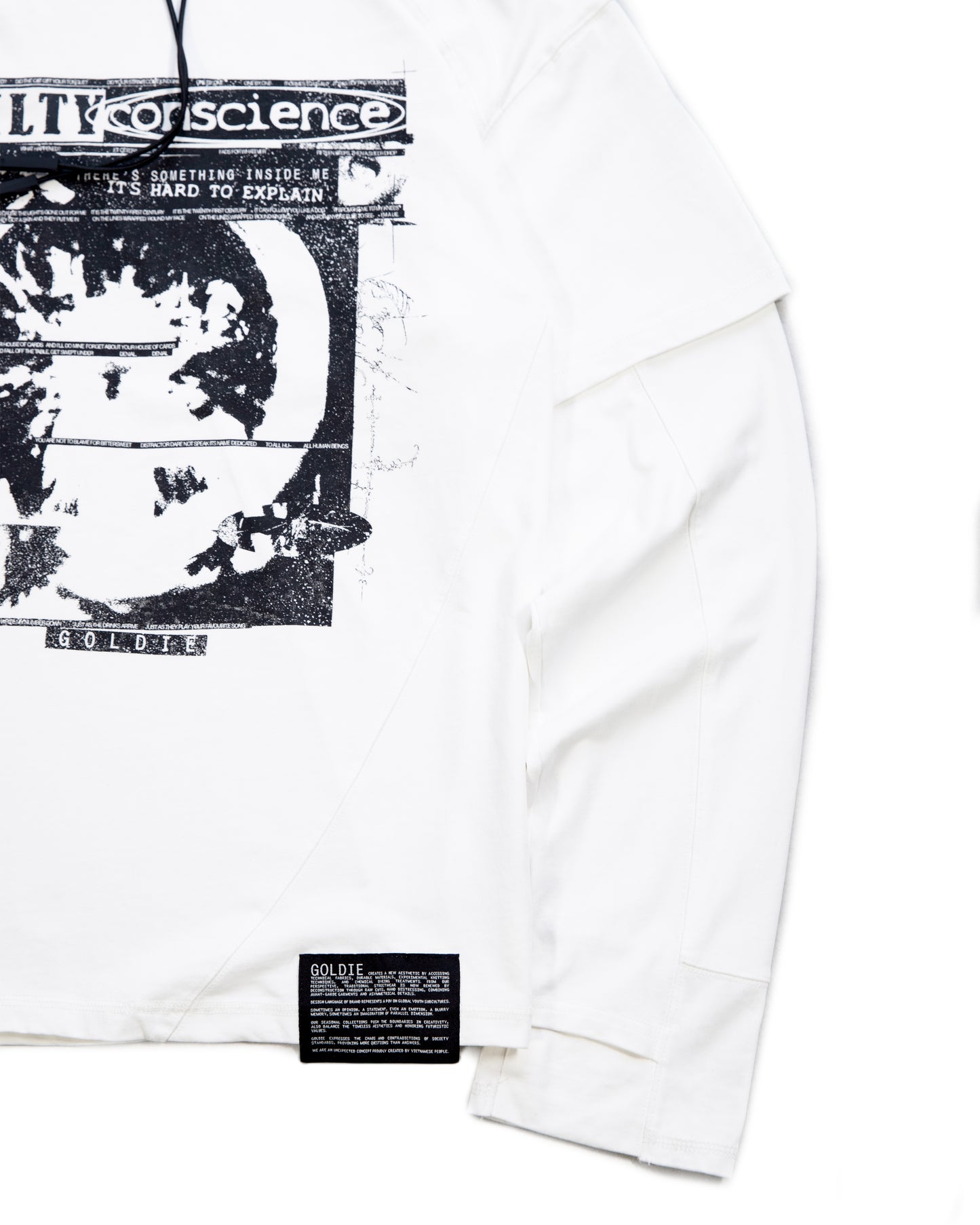 white-guilty-conscience-hood-t-shirt goldie astoud