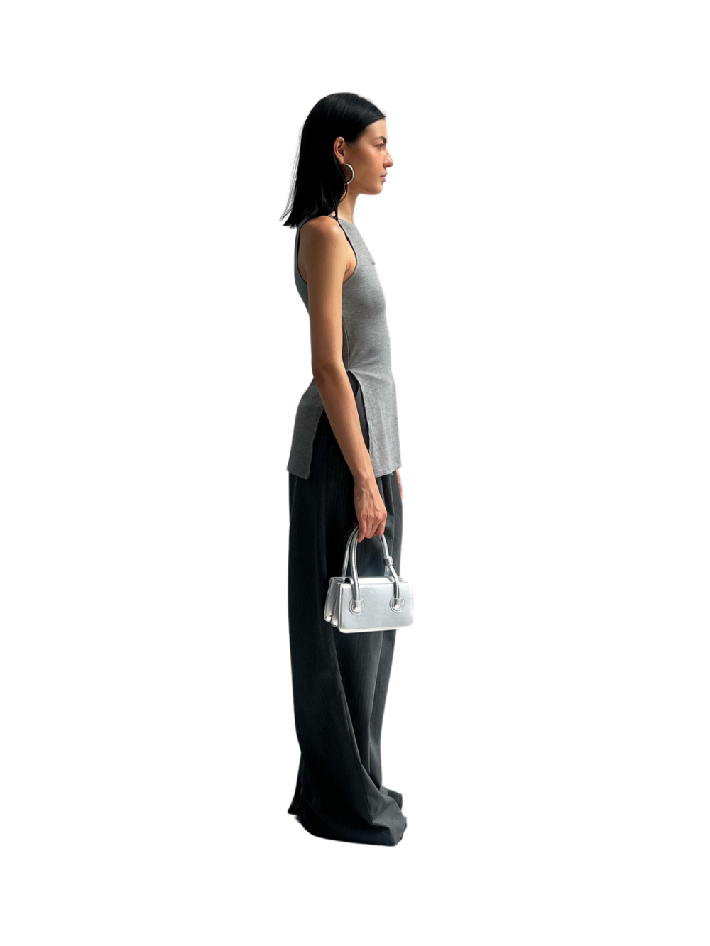 LÀMINAPPAREL Side Slit Tank Top