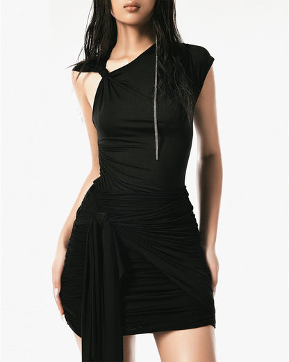 Women's Black Cotton Tank Top