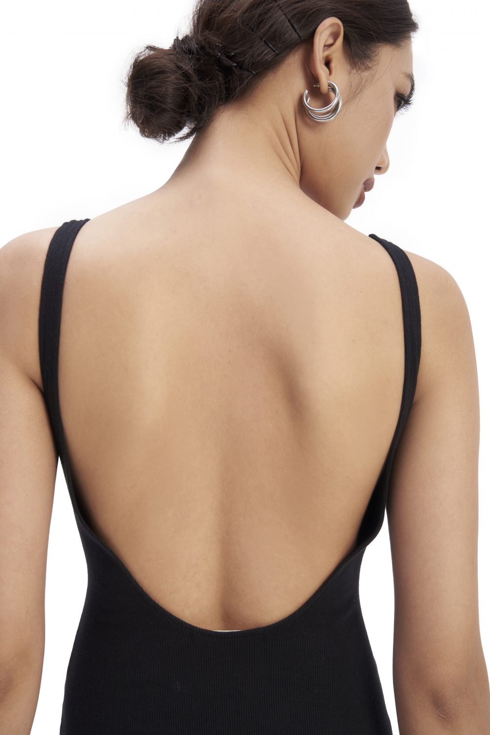 White Low Back Bodysuit