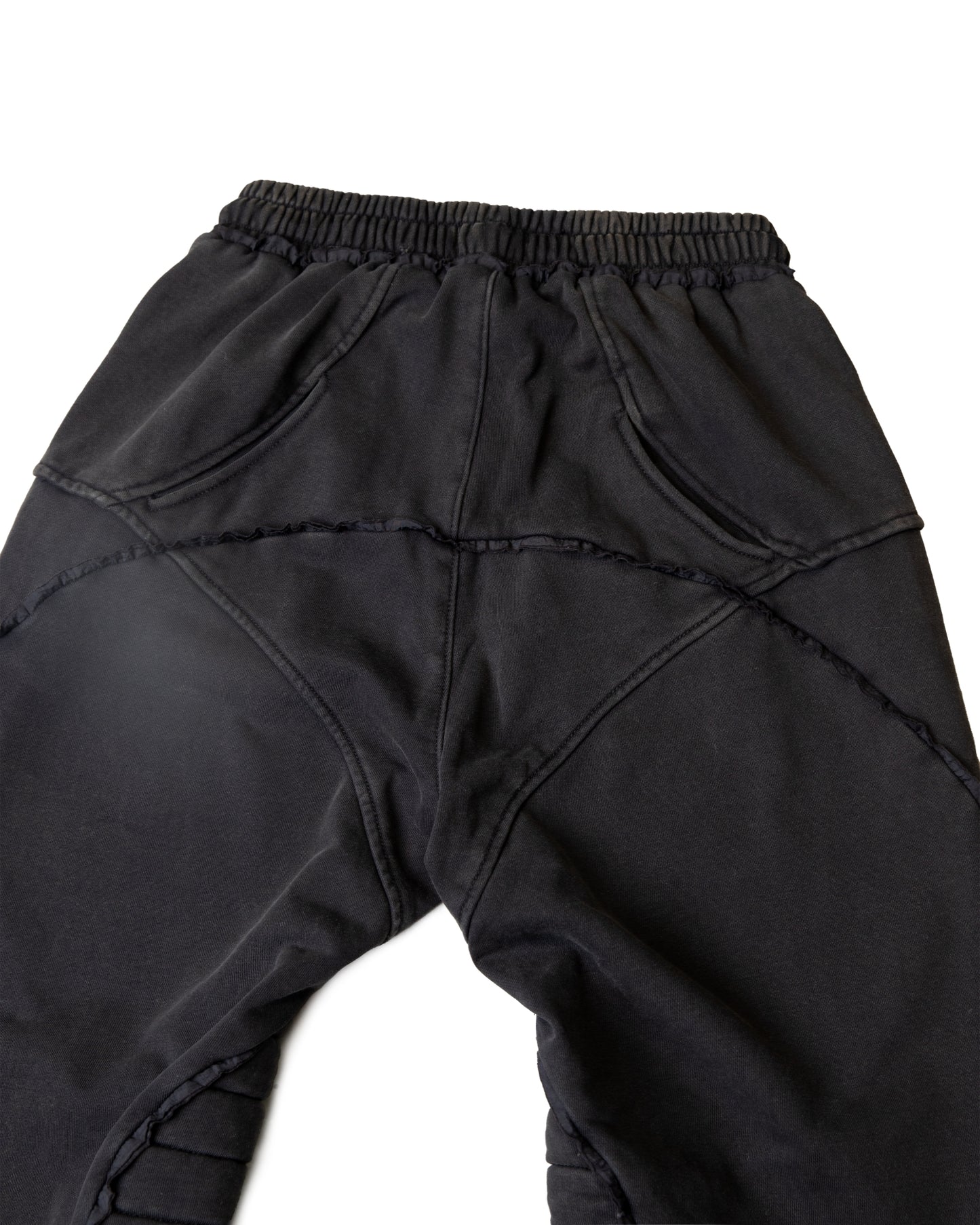 washed-gray-fringe-motor-pants goldie astoud