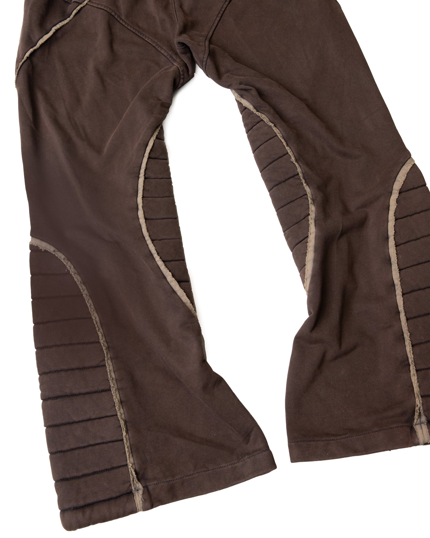 washed-brown-fringe-motor-pants goldie astoud