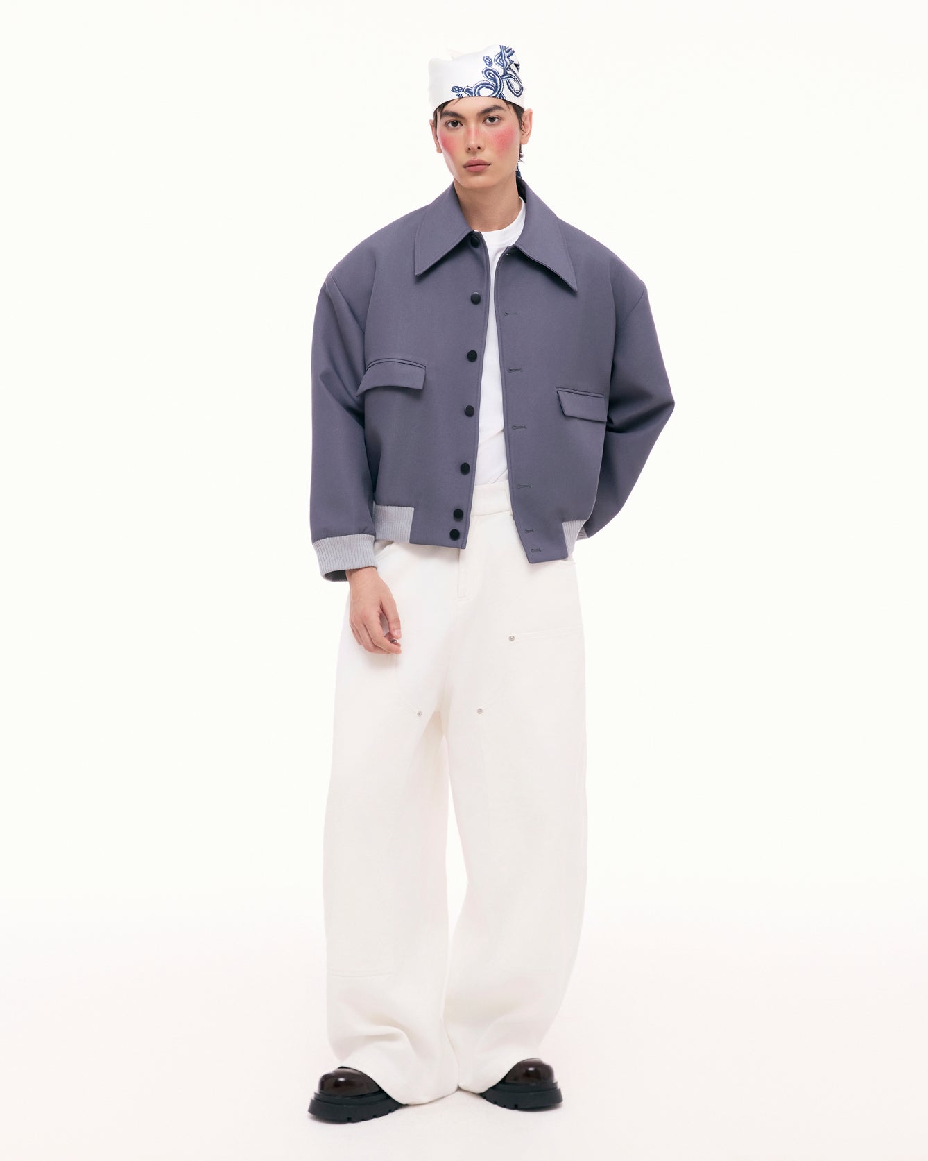 Gray Midnight Bomber Jacket