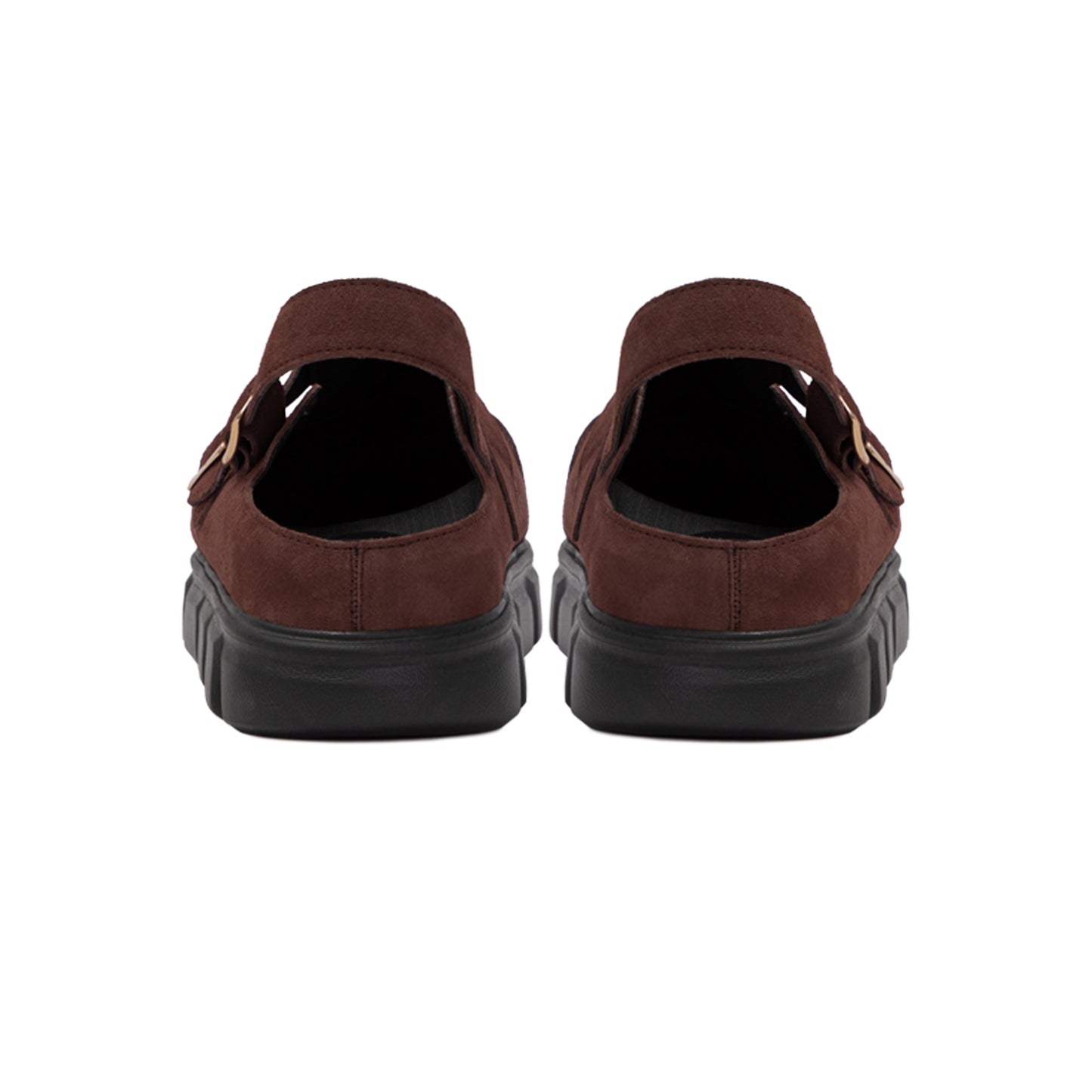 thewolf-dark-brown-suede-high-clog-sandals thewolf astoud