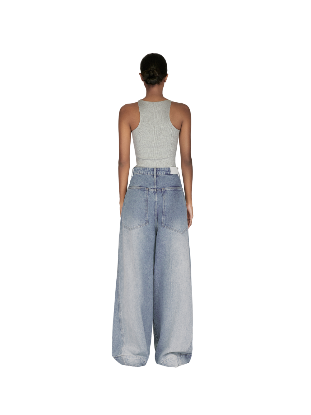 Uneven Shoulder Tank Top