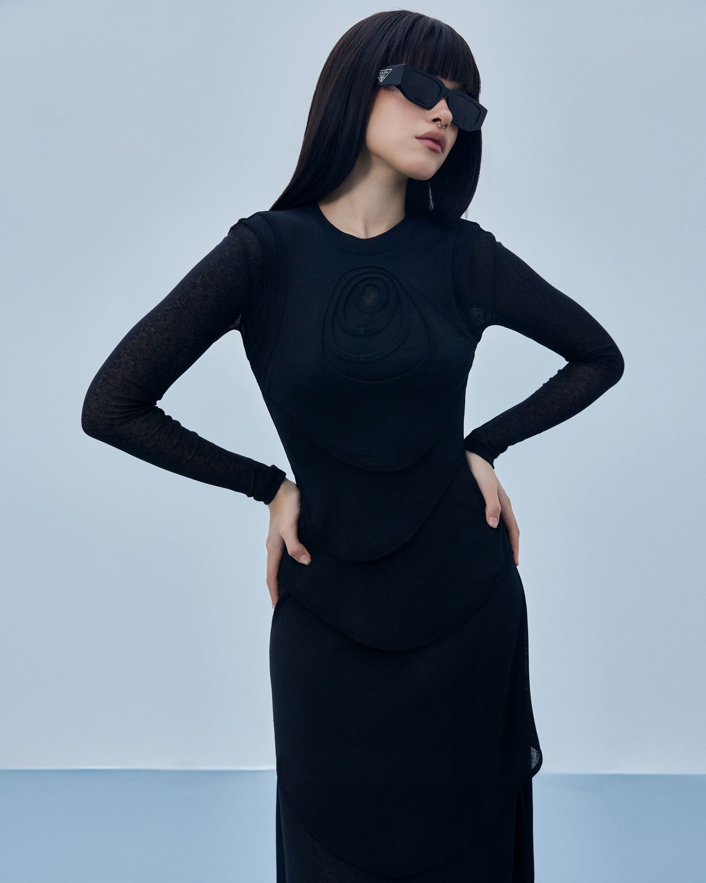 multi-layer-hug-dress-black-caostu