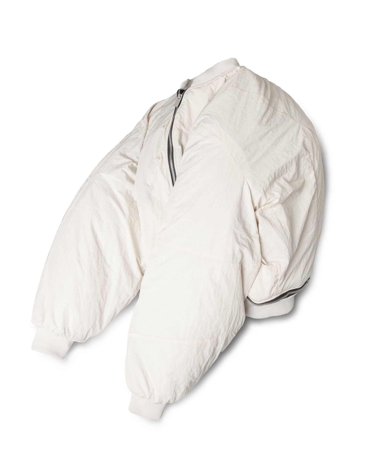 air-curved-zipped-bomber-jacket goldie astoud
