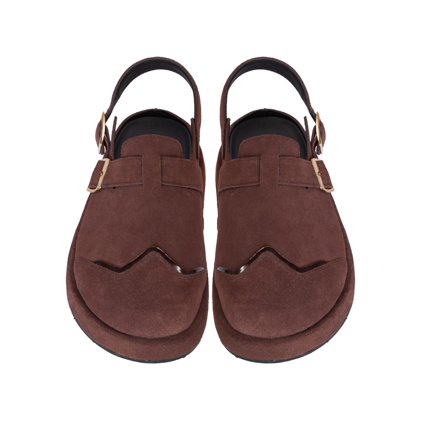 the-wolf-dark-brown-low-clog-sandals thewolf astoud