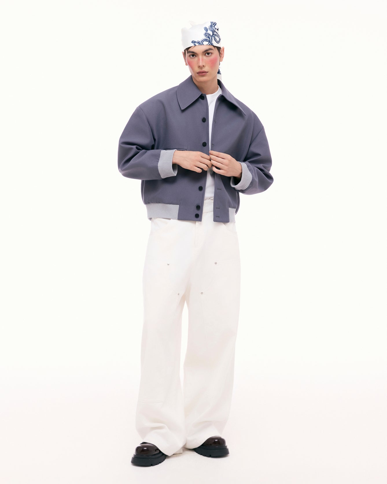 Gray Midnight Bomber Jacket