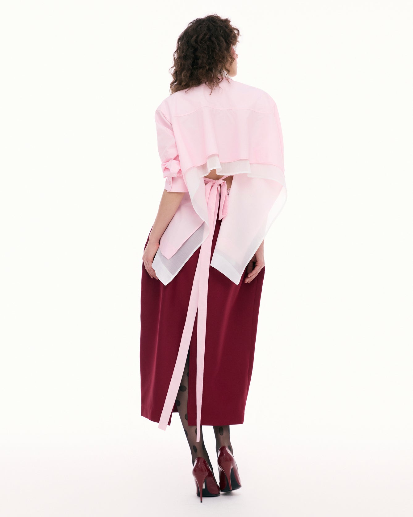 Flirty Double-Layer Shirt