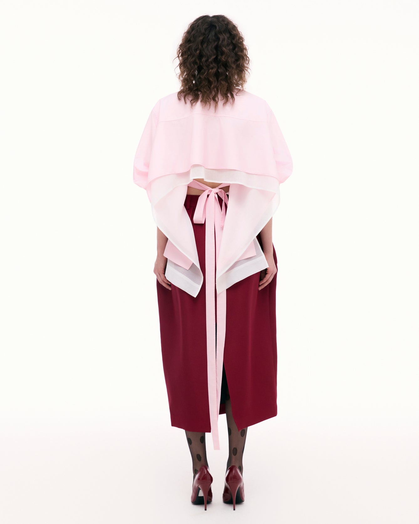 Flirty Double-Layer Shirt