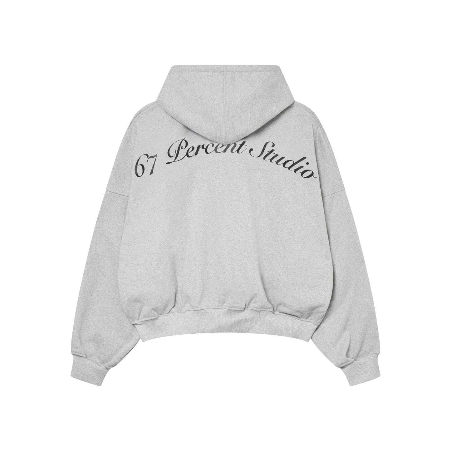 Gray Zip Up Large Fit