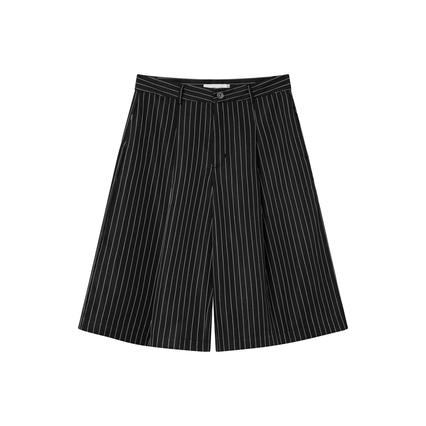 Black Stripes Bermuda Short