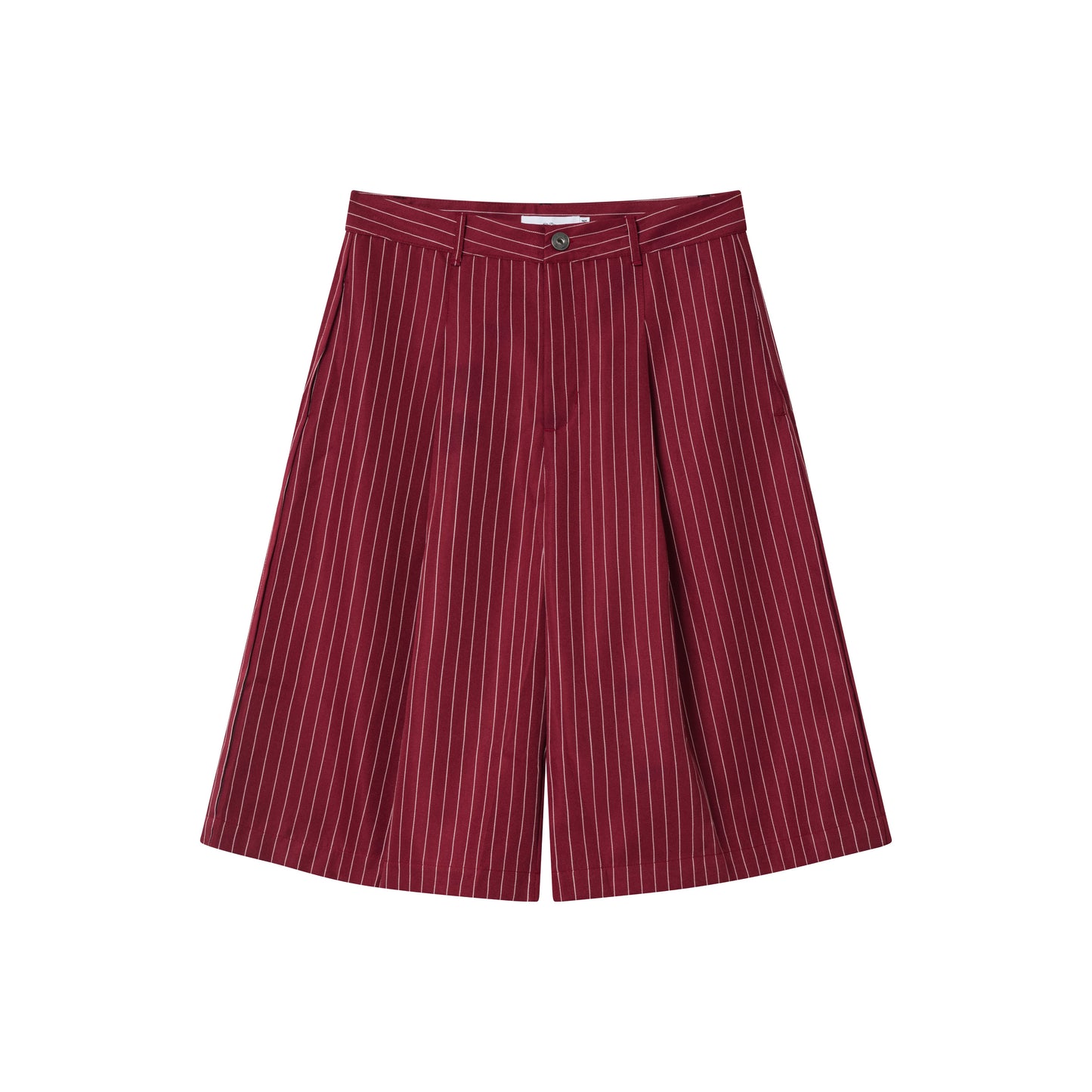 Red Stripes Bermuda Short