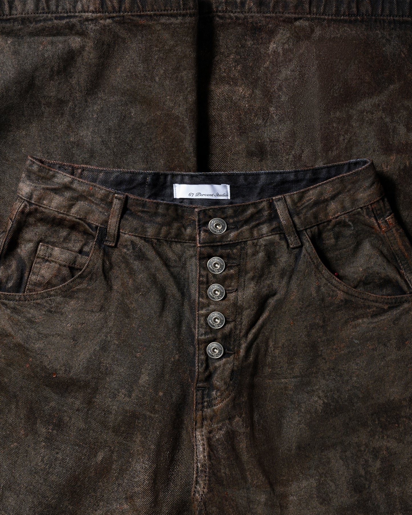 Black Dune Drift Baggy Jeans