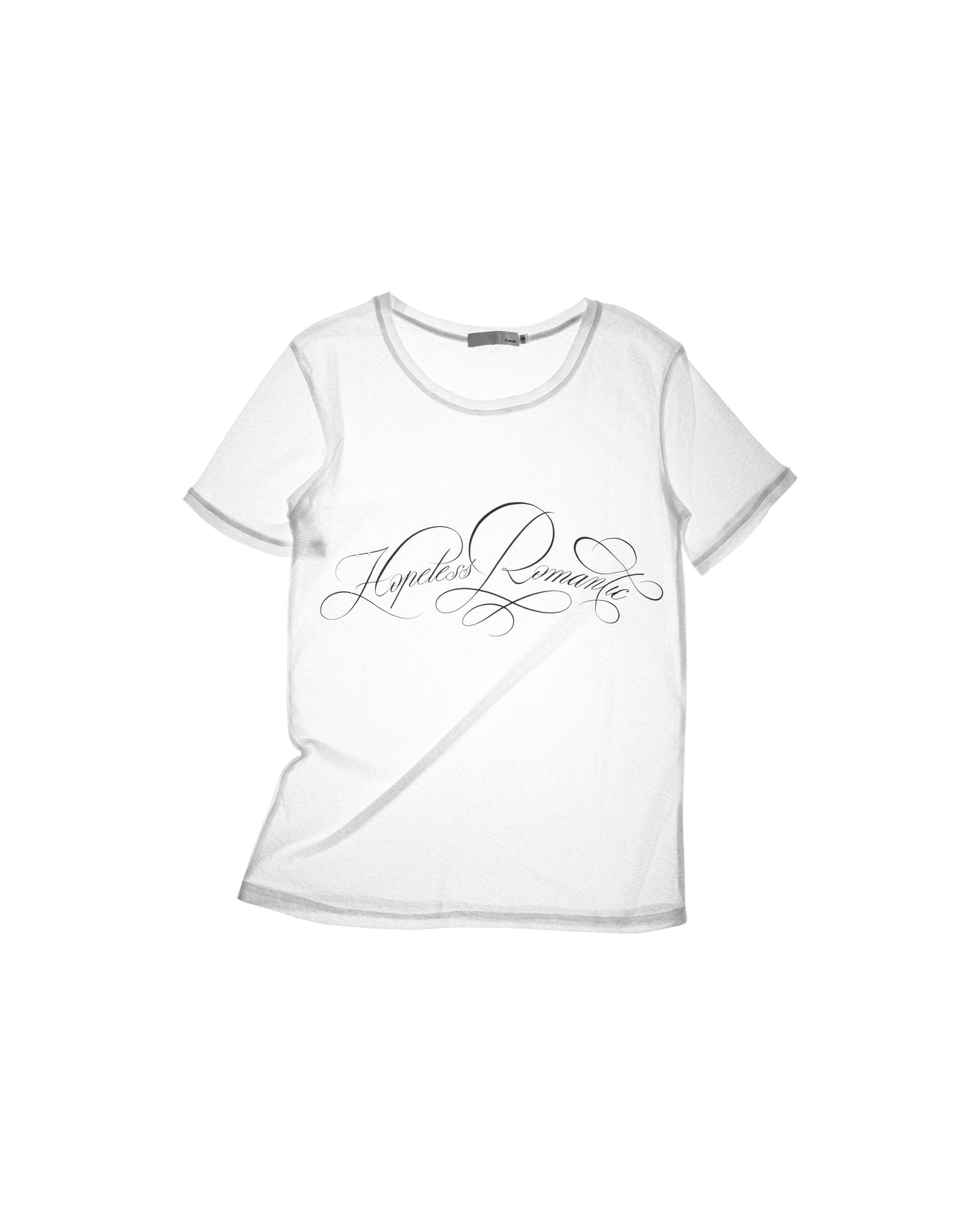 White Hopeless Romantic T-Shirt