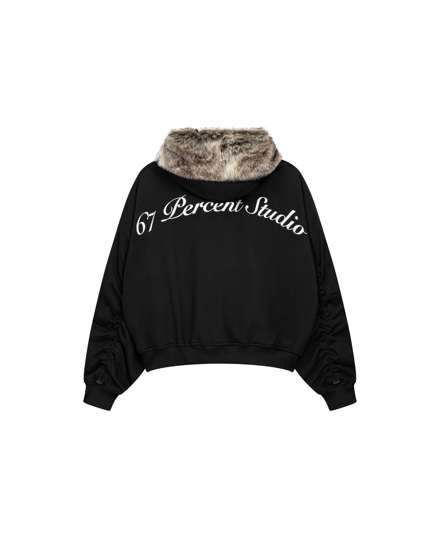 Fur Trimmed Hoodie