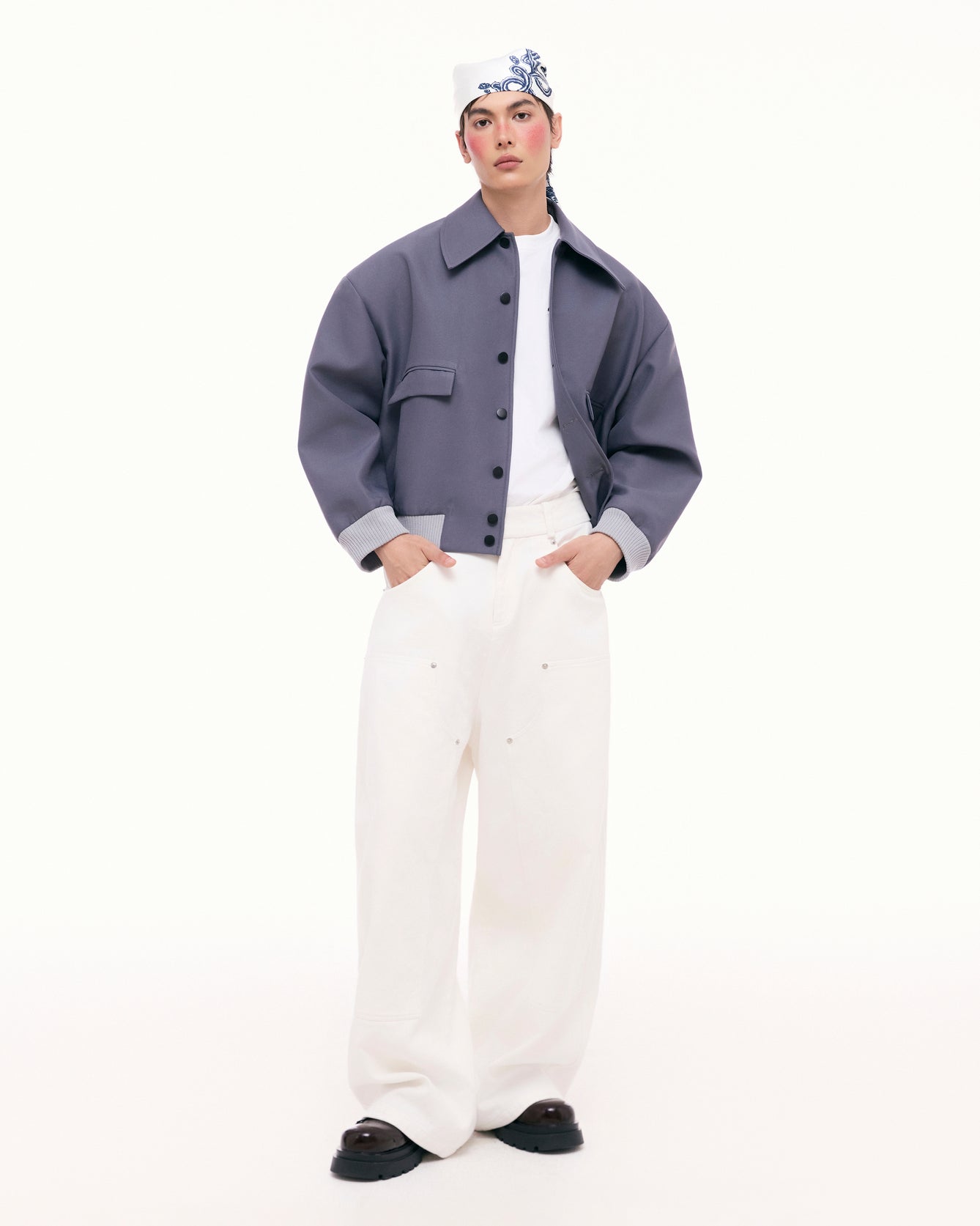 Gray Midnight Bomber Jacket