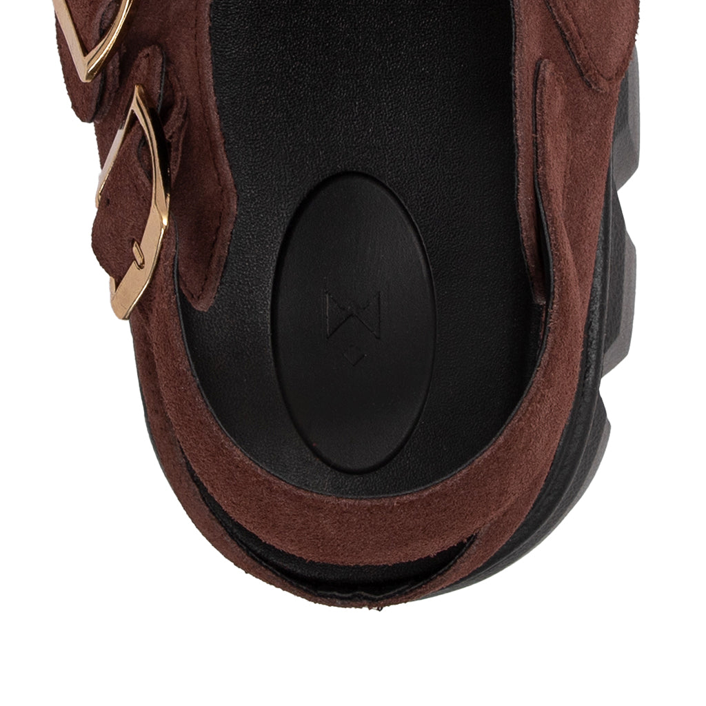 thewolf-dark-brown-suede-high-clog-sandals thewolf astoud
