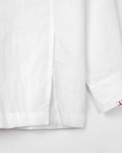 hand-embroidered-side-split-shirt-TIMTAY