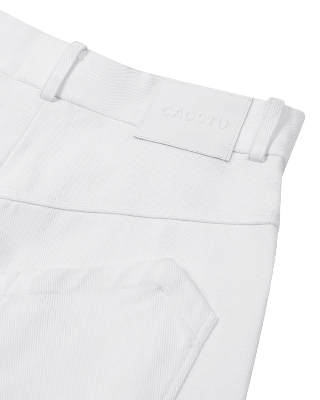 White Wide Leg Jean Caotus Astoud