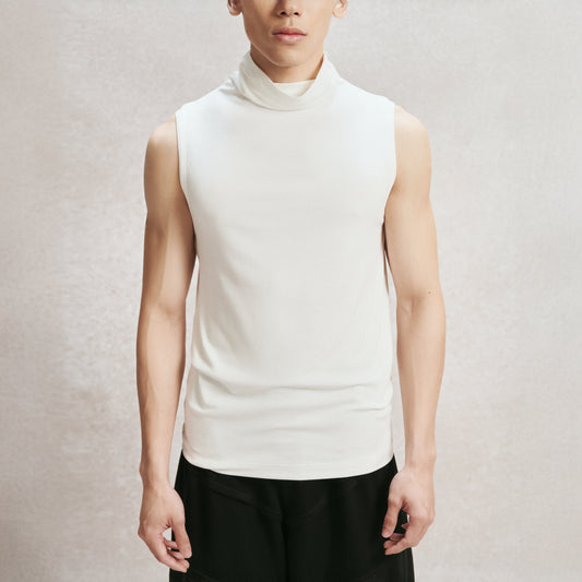 White Thom Turtle Tank Top AIN Astoud