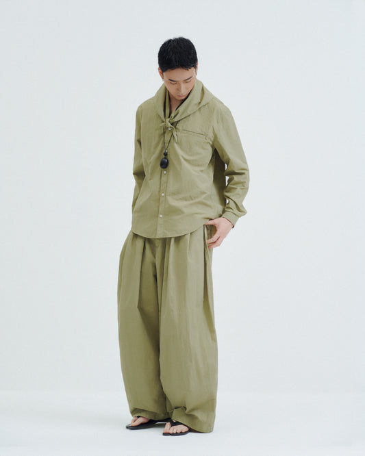 Almond Green Banco Shirt