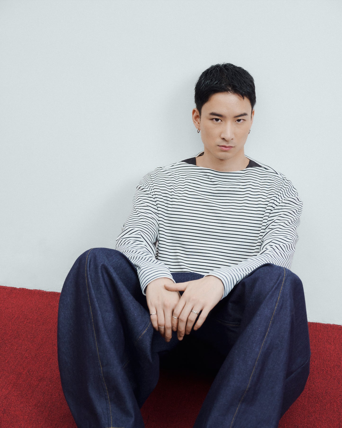 White Stripe Bronx T-Shirt