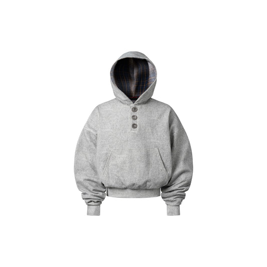 Aesir x Marlon - Henley reversible hoodie jacket