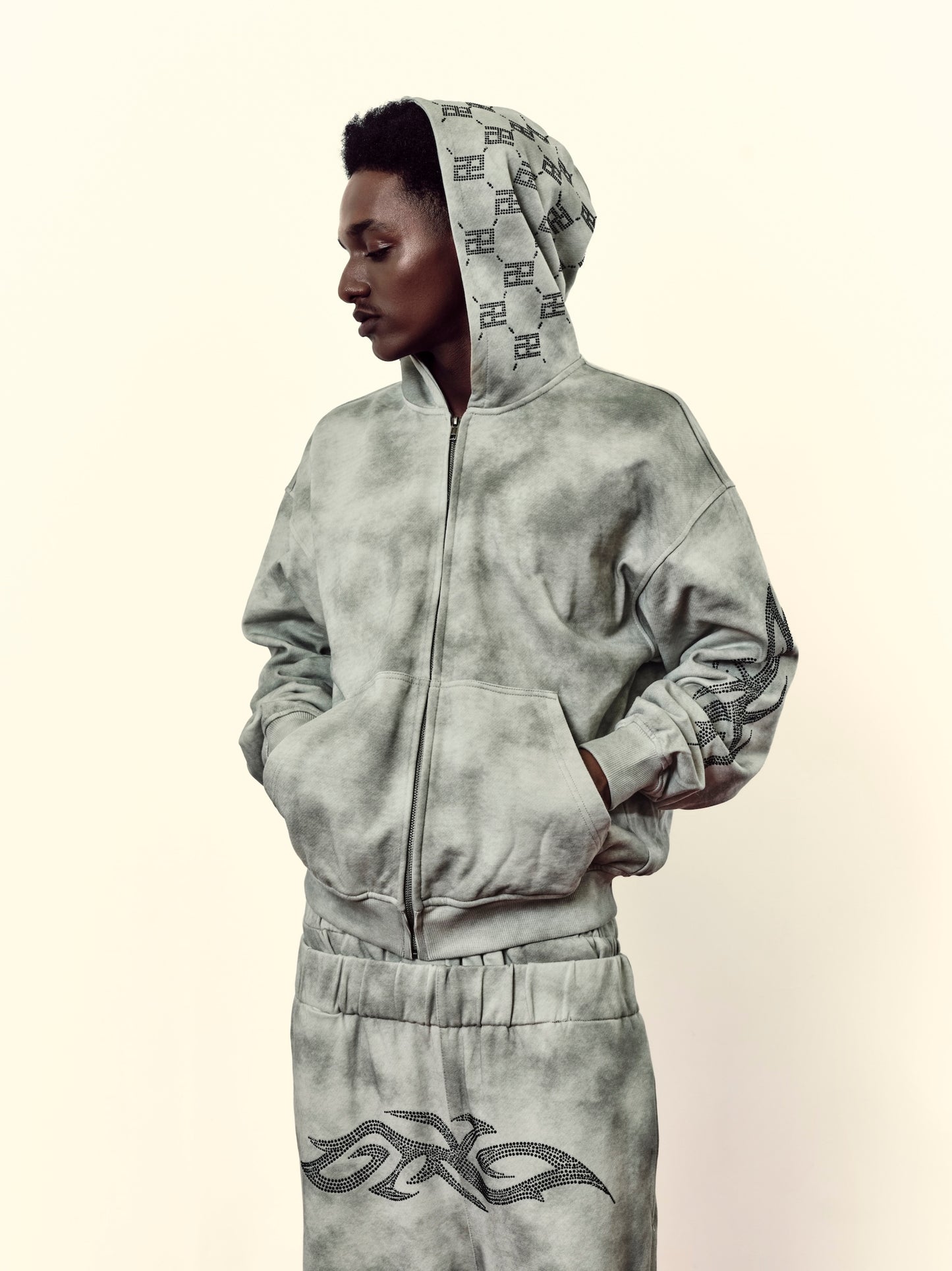 Sweat à capuche corset Lindiss